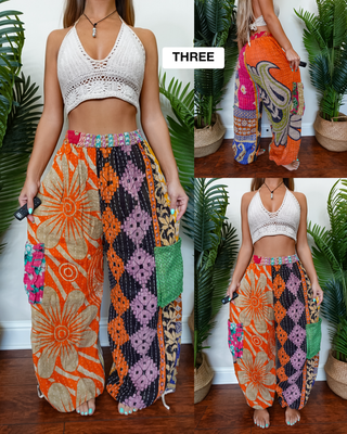 MAIA CONVERTIBLE STRAIGHT LEG / HAREM TROUSERS (SHORT)