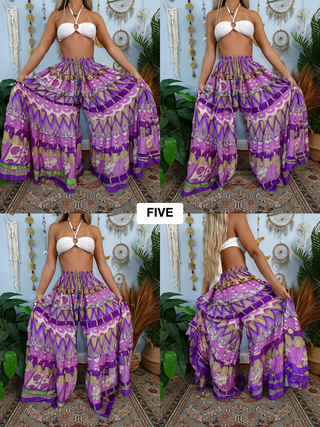 LUNA TIERED PANTS (REGULAR)