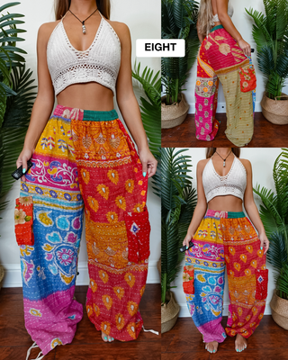 MAIA CONVERTIBLE STRAIGHT LEG / HAREM TROUSERS (TALL)