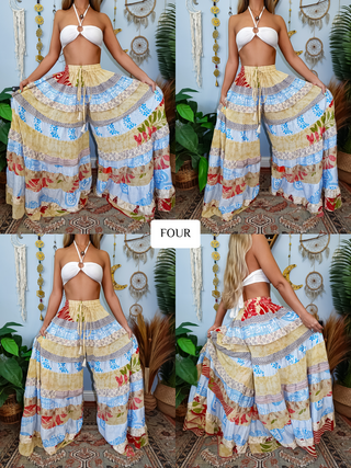 LUNA TIERED PANTS (REGULAR)