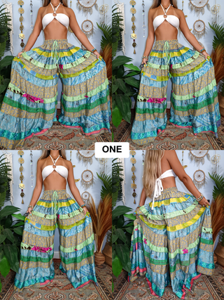 LUNA TIERED PANTS (REGULAR)