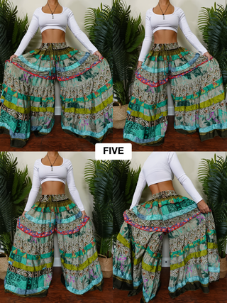 LUNA TIERED PANTS (REGULAR)