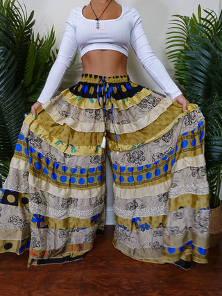LUNA TIERED PANTS (REGULAR)