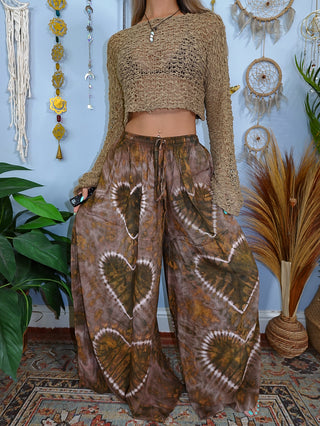 AMORE WIDE LEG TROUSERS