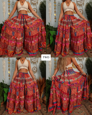 LUNA TIERED PANTS (goddess+)