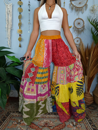 MAIA TIERED PANTS (SHORT)