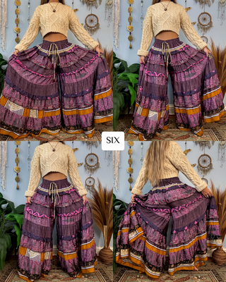 LUNA TIERED PANTS (SHORT)