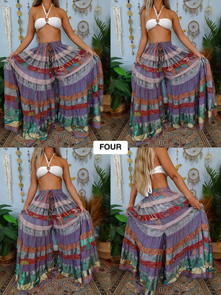 LUNA TIERED PANTS (GODDESS+)