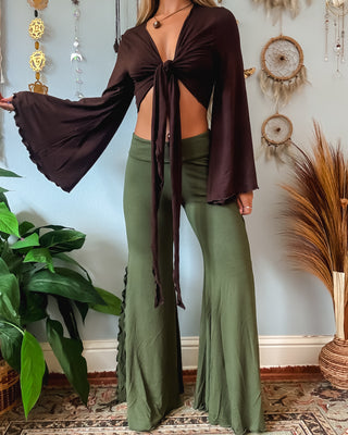 DAWN SPLIT LEG BELL BOTTOMS