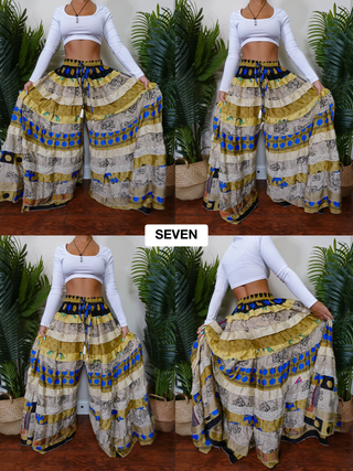 LUNA TIERED PANTS (REGULAR)