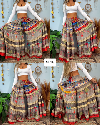 LUNA TIERED PANTS (SHORT)