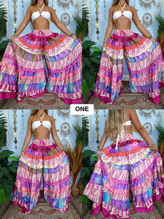 LUNA TIERED PANTS (REGULAR)