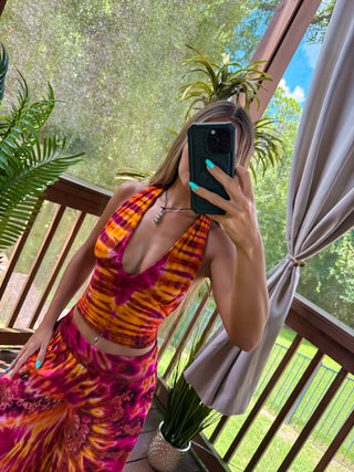 AURORA HALTER TOP