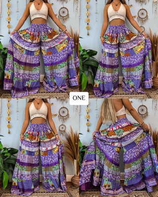 LUNA TIERED PANTS (TALL)