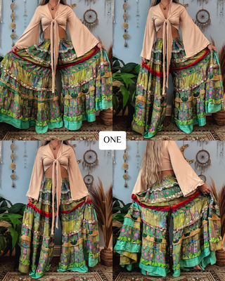 LUNA TIERED PANTS (SHORT)