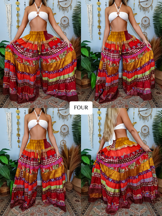 LUNA TIERED PANTS (SHORT)