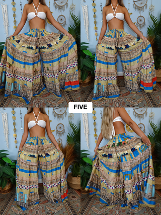 LUNA TIERED PANTS (TALL)