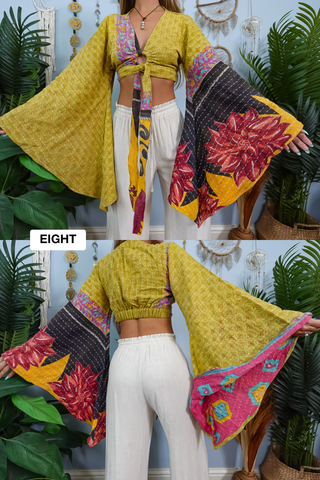 MAIA O-RING BELL SLEEVE TOP