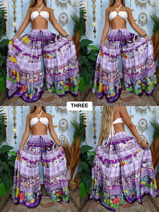 LUNA TIERED PANTS (REGULAR)