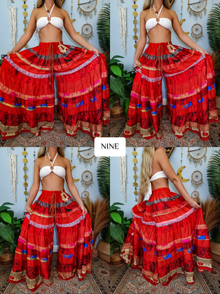 LUNA TIERED PANTS (REGULAR)