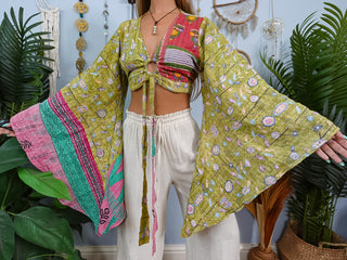 MAIA O-RING BELL SLEEVE TOP