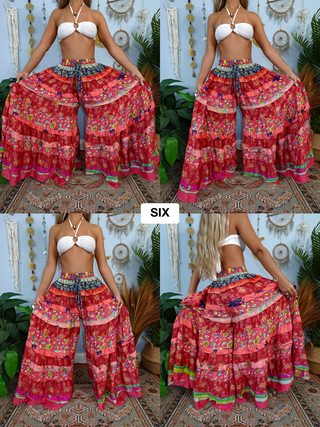 LUNA TIERED PANTS (SHORT)