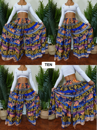 LUNA TIERED PANTS (SHORT)