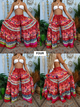 LUNA TIERED PANTS (SHORT)