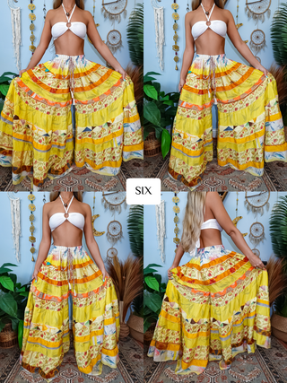 LUNA TIERED PANTS (SHORT)
