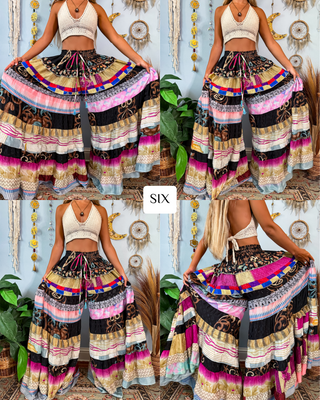 LUNA TIERED PANTS (TALL)