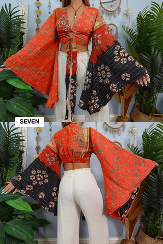 MAIA O-RING BELL SLEEVE TOP