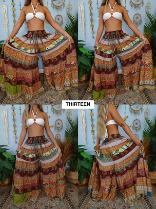 LUNA TIERED PANTS (GODDESS+)