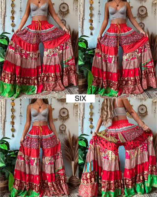 LUNA TIERED PANTS (TALL)