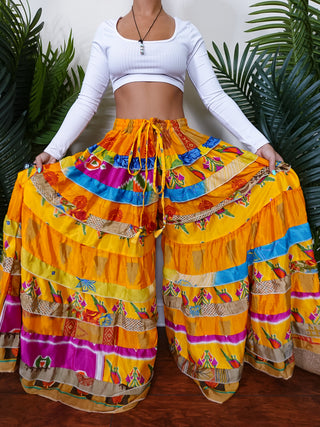 LUNA TIERED PANTS (GODDESS+)