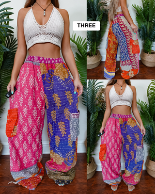 MAIA CONVERTIBLE STRAIGHT LEG / HAREM TROUSERS (TALL)