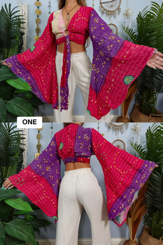 MAIA O-RING BELL SLEEVE TOP