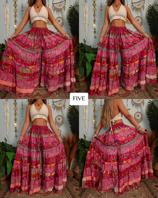 LUNA TIERED PANTS (goddess+)