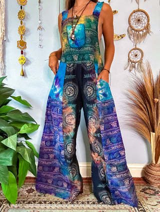 OMARI WIDE LEG OVERALLS
