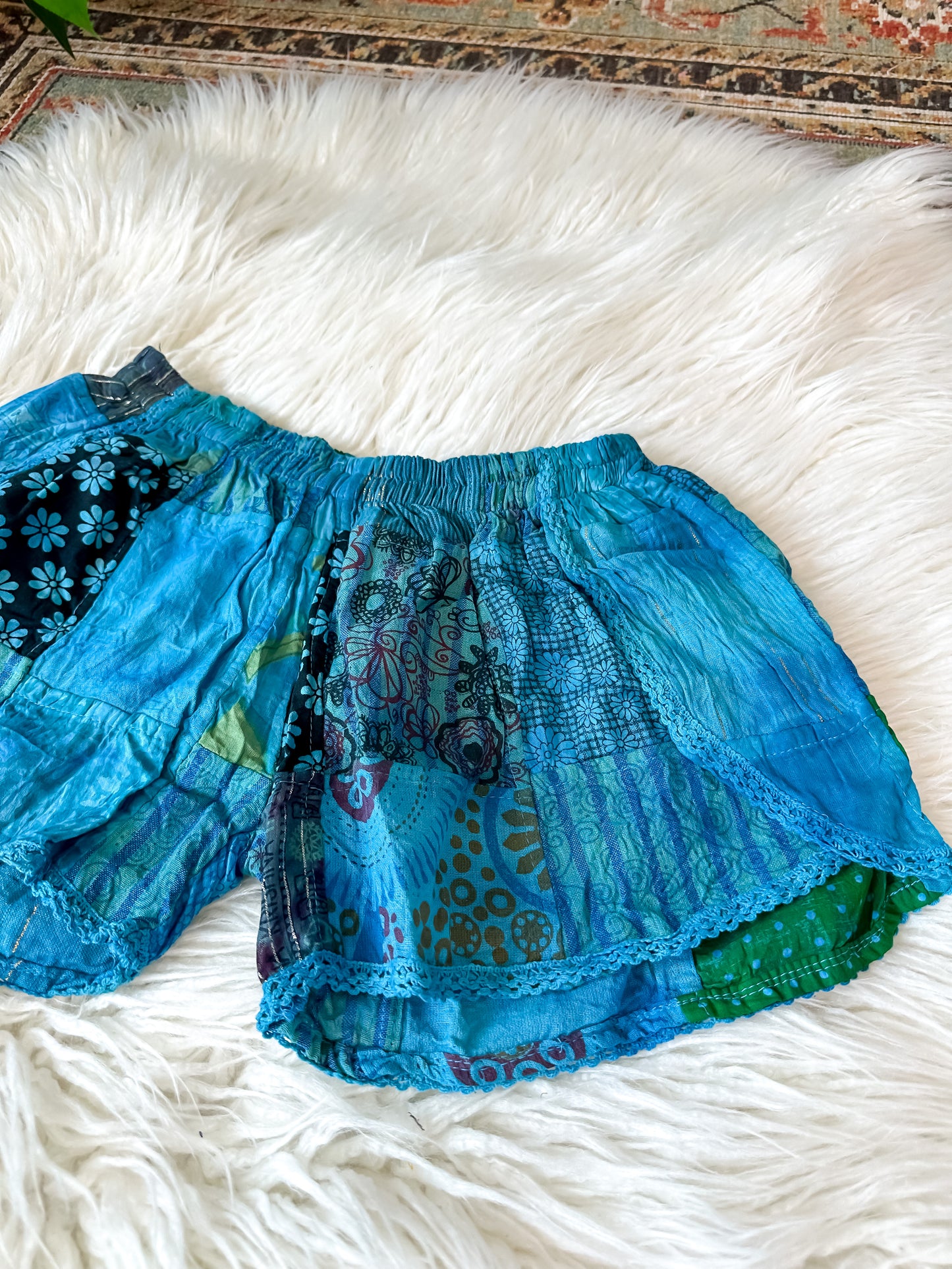 OLETTE LOW RISE SHORTS - COOL