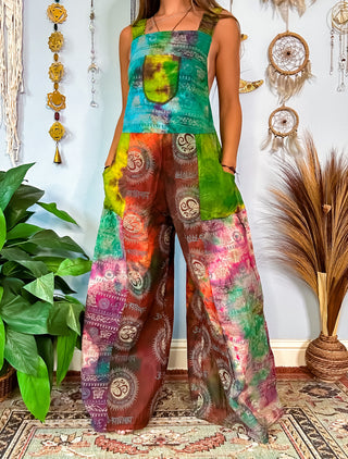 OMARI WIDE LEG OVERALLS