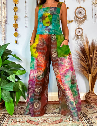 OMARI WIDE LEG OVERALLS