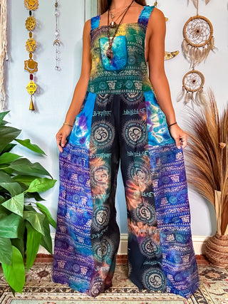 OMARI WIDE LEG OVERALLS