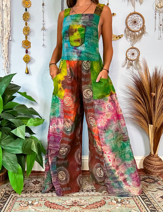 OMARI WIDE LEG OVERALLS