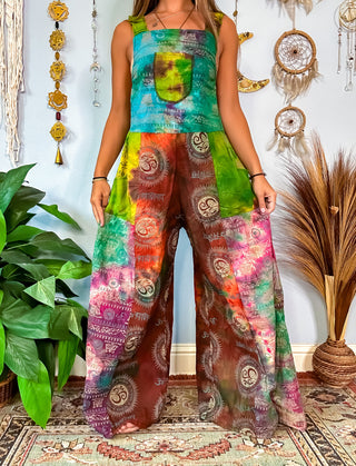 OMARI WIDE LEG OVERALLS