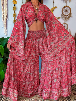 WILLOW TOP & PANTS SET - PINK