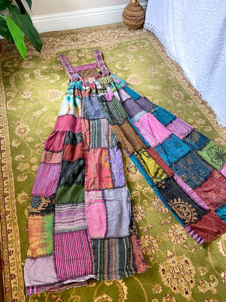 WOODLAND OVERALLS - BERRY TONED