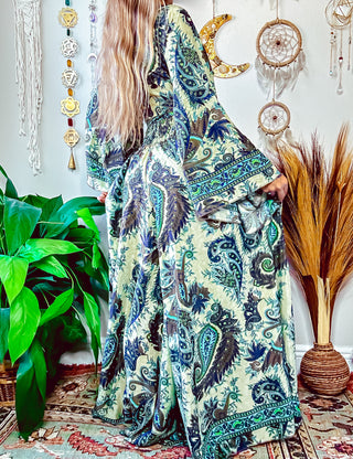 BELL SLEEVE TOP & WIDE LEG PANT SET