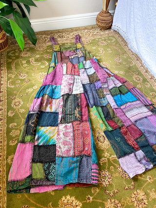 WOODLAND OVERALLS - BERRY TONED