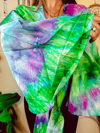 TIE DYE BELL SLEEVE TOP
