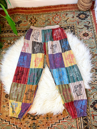 BUTTERFLY TRIPS HAREM TROUSERS